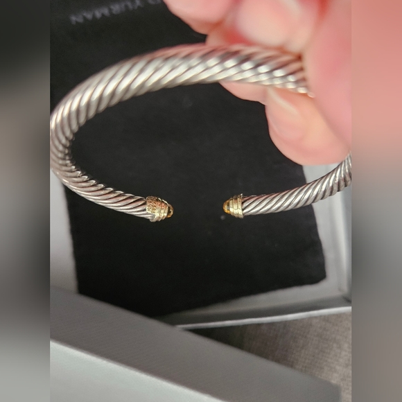 *SOLD* Citrine David Yurman Cable Classics Bracelet 5mm Like New - Picture 10 of 17
